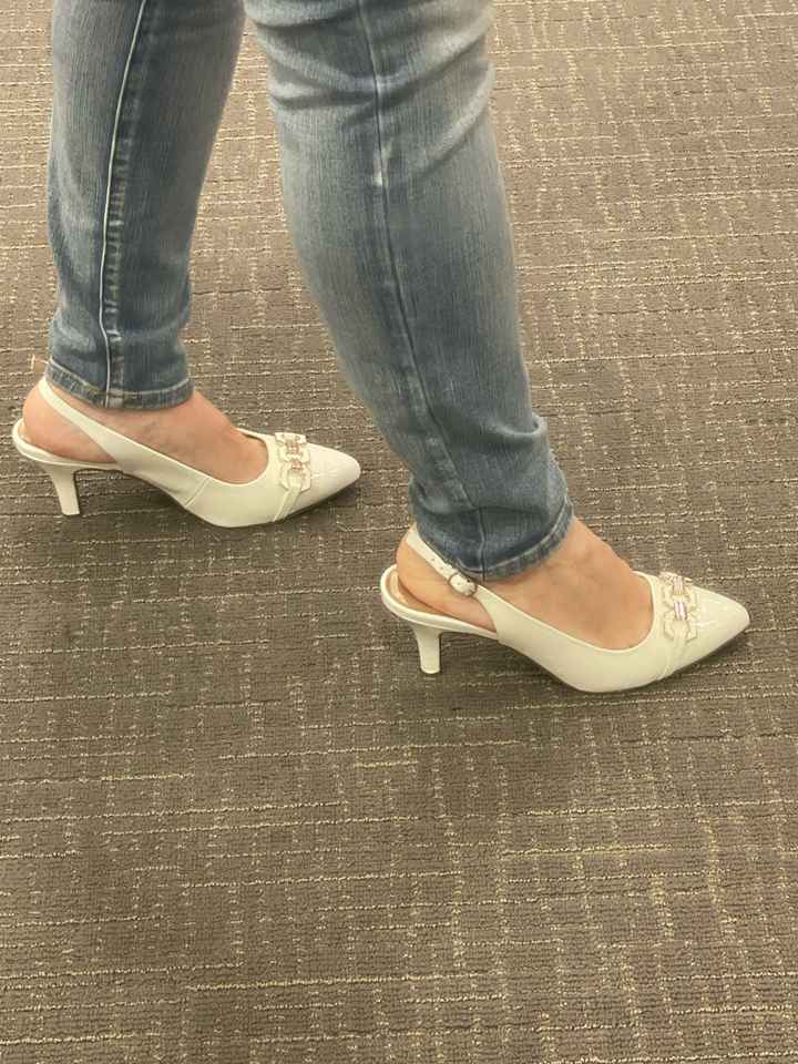Help me choose which shoes to wear on my wedding day - 2
