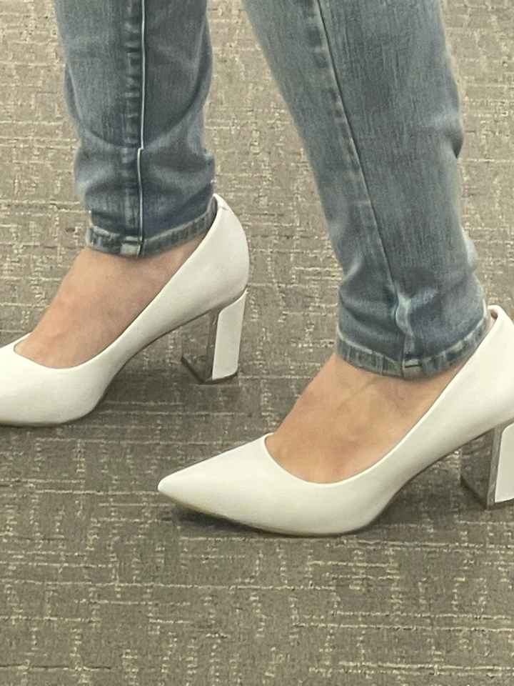Help me choose which shoes to wear on my wedding day - 3