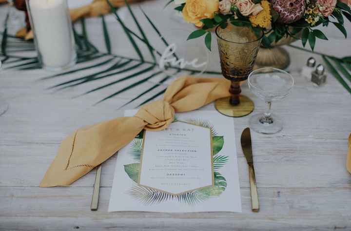 Place Settings for a Buffet - 1