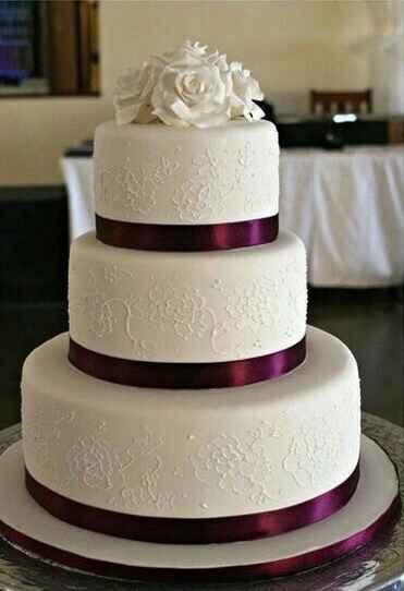 My wedding cake
