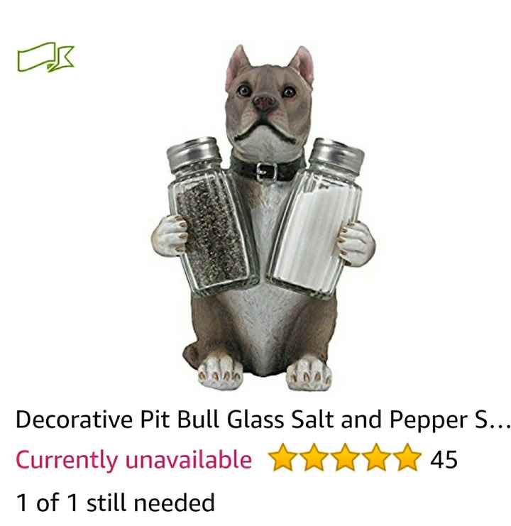 What's the most ridiculous item on your registry? - 2