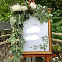 the final diy garland after i changed my centerpieces about 100 times. - 1