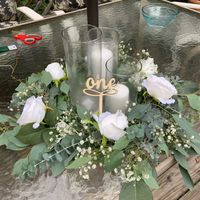 the final diy garland after i changed my centerpieces about 100 times. - 2