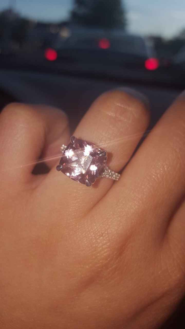 MY RING FINALLY CAME!!
