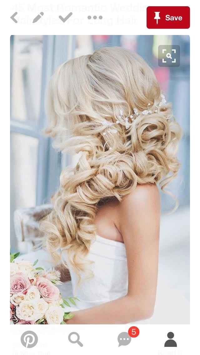 Show me your wedding hair!
