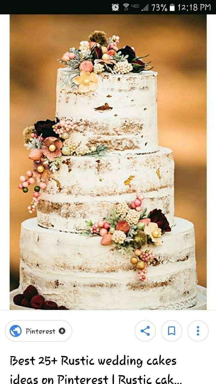 Winter Wedding Cake - 1