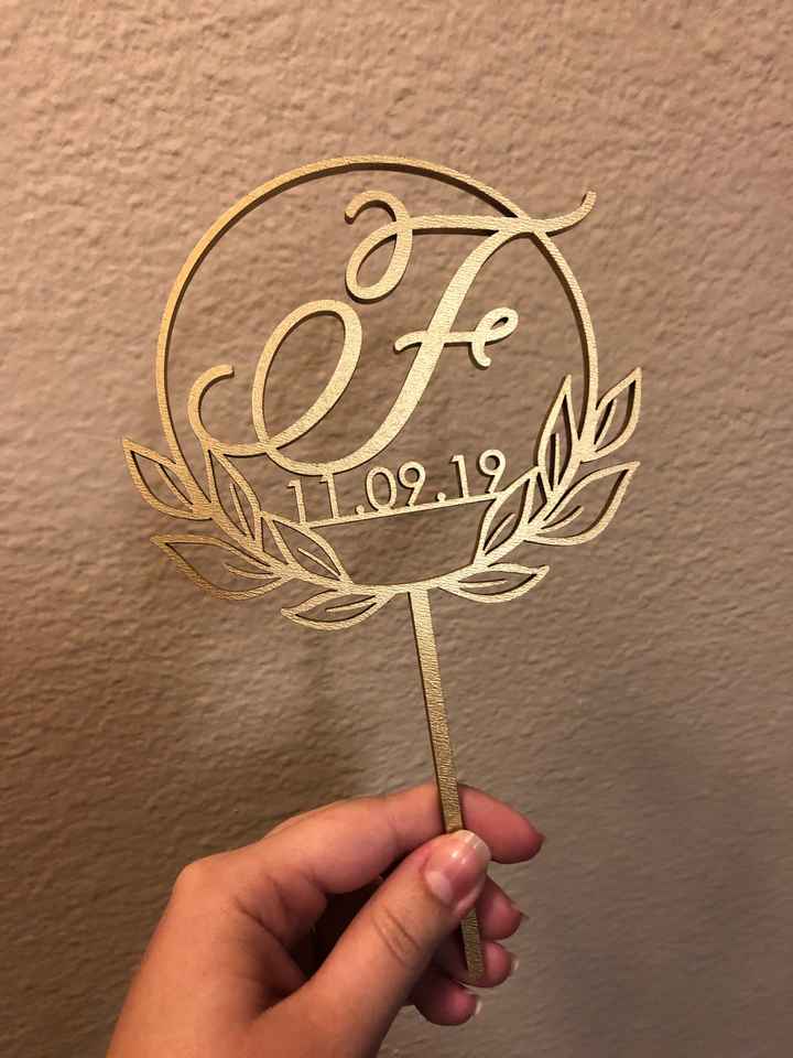 Let’s see them cake toppers - 1