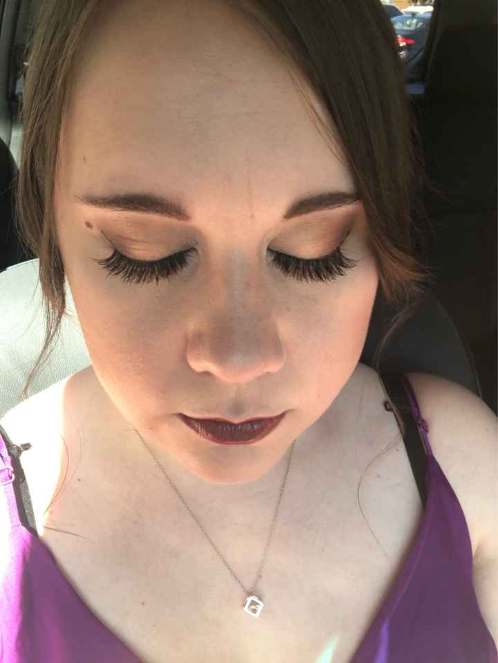 Anyone else wanting glam makeup for your big day? - 2
