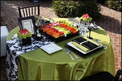 ideas for the center of out tables HELP!!!!