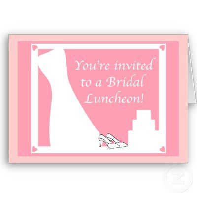 What Do You Do at a Bridal Luncheon?