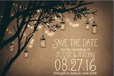 save the dates are ready to go!