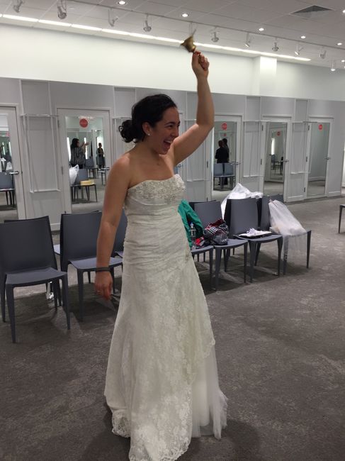 I said yes to the dress!