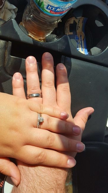 We bought our wedding bands!