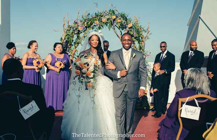 We finally got the Wedding photos!!!!