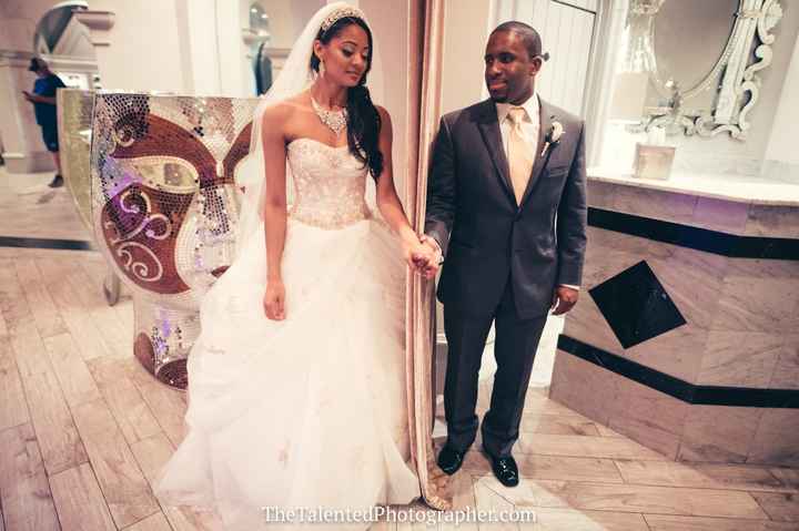 We finally got the Wedding photos!!!!