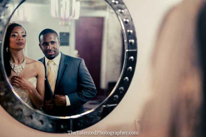 We finally got the Wedding photos!!!!