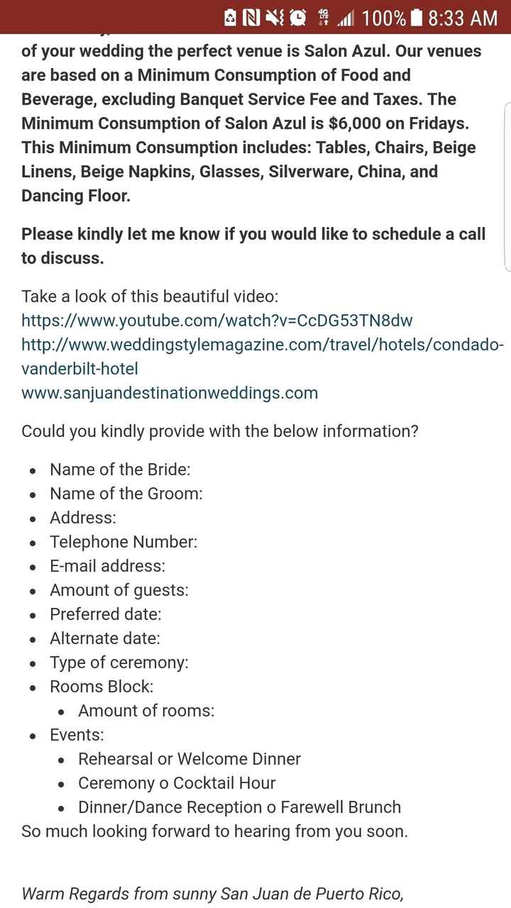 Destination wedding ETIQUETTE/ADVICE/PLANNING