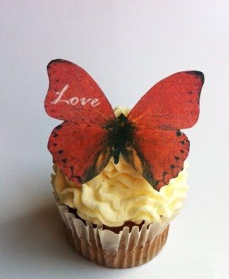 Butterfly cake toppers