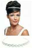 Tiara/crown and Veil ideas for Shaved Head