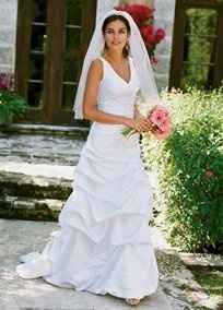 What style veil with your dress? pics if you have em please!
