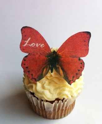 Butterfly cake toppers