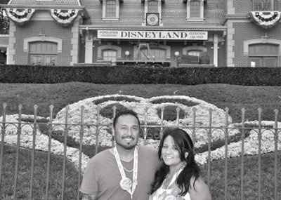 Our Honey Moon at Disney Land ...  the happiest place on earth!!!