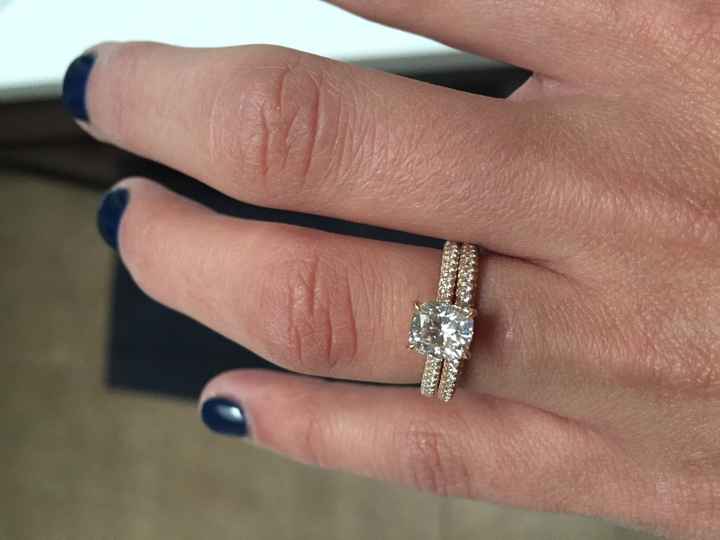 Wedding bands...check!