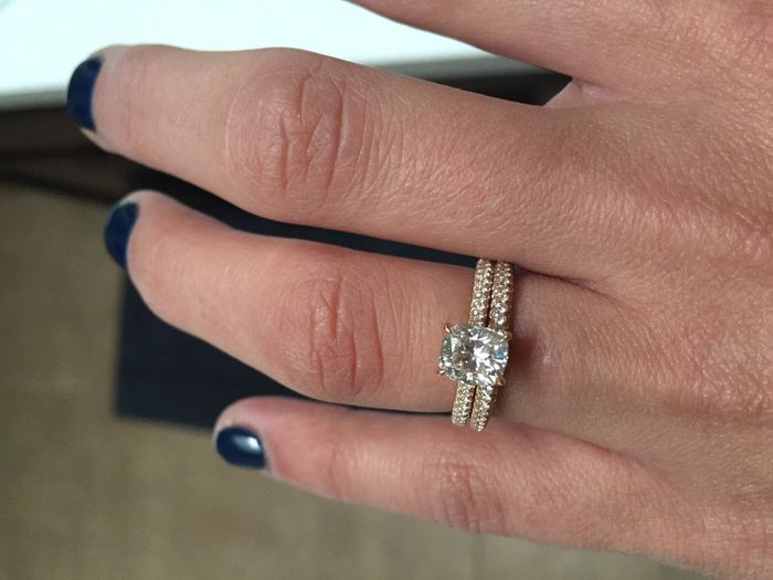 Wedding bands...check!