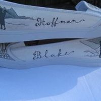 Love these painted heels!