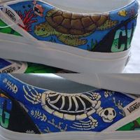 Love these painted heels!