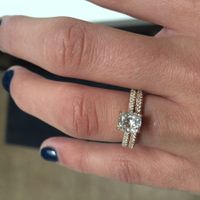 Wedding bands...check!