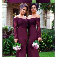 Burgundy Bridesmaids