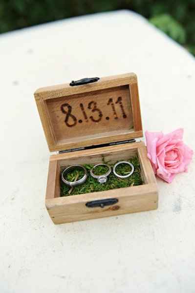 Alternative to a ring bearer pillow???