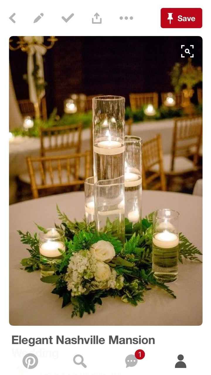 Diy centerpieces.  Need opinions.