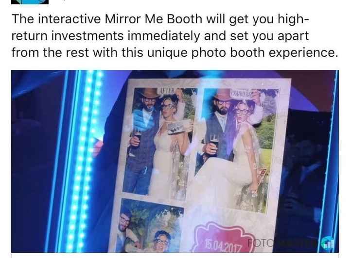 Mirror booth rentals?