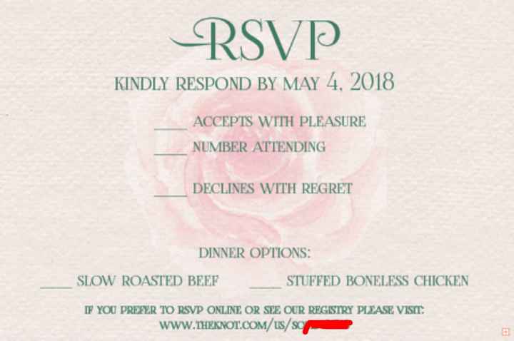 Invites and RSVP draft :)