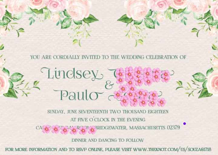 Invites and RSVP draft :)