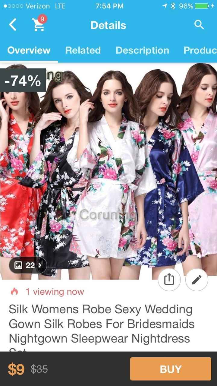 Robes from WISH