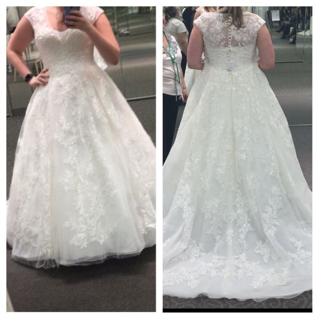 Let's see your wedding dresses.