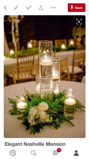 Diy centerpieces.  Need opinions.