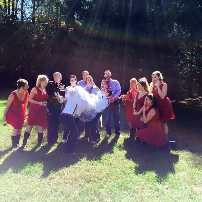 Being a wedding guest after planning your own