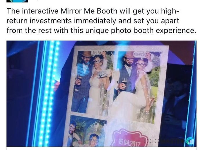 Mirror booth rentals?