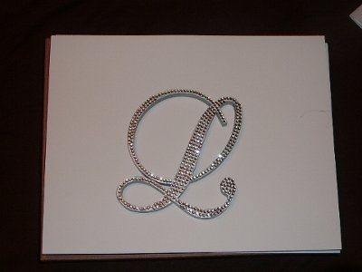 Help!  Monogrammed cake topper