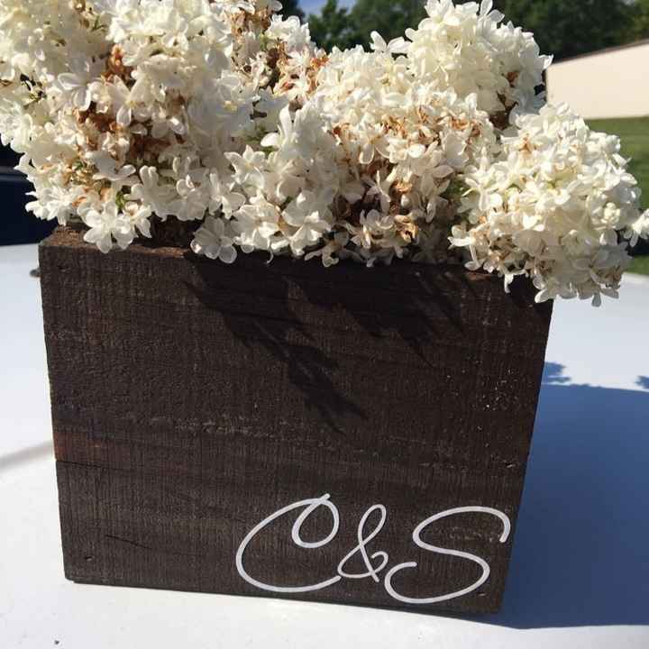 DIY centerpieces