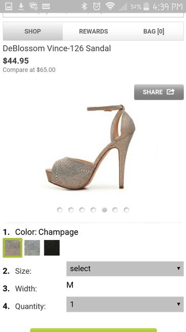 Check out my wedding shoes