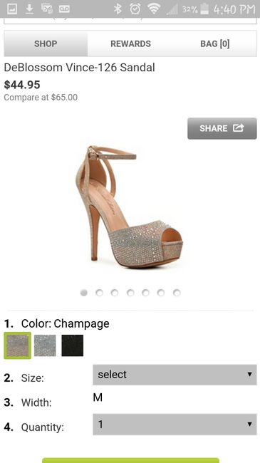 Check out my wedding shoes