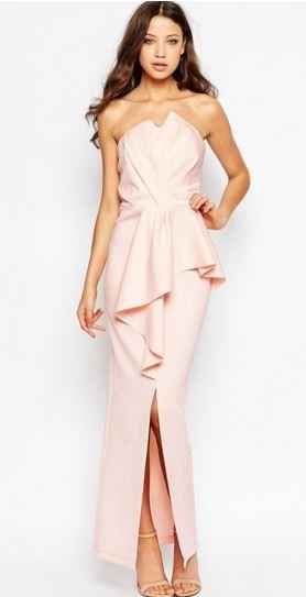 Peplum Bridesmaids Dresses