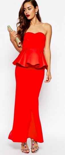 Peplum Bridesmaids Dresses