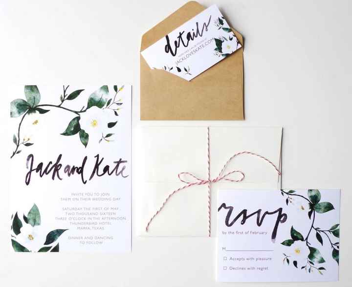 Where did you buy your STDs and Invitations?