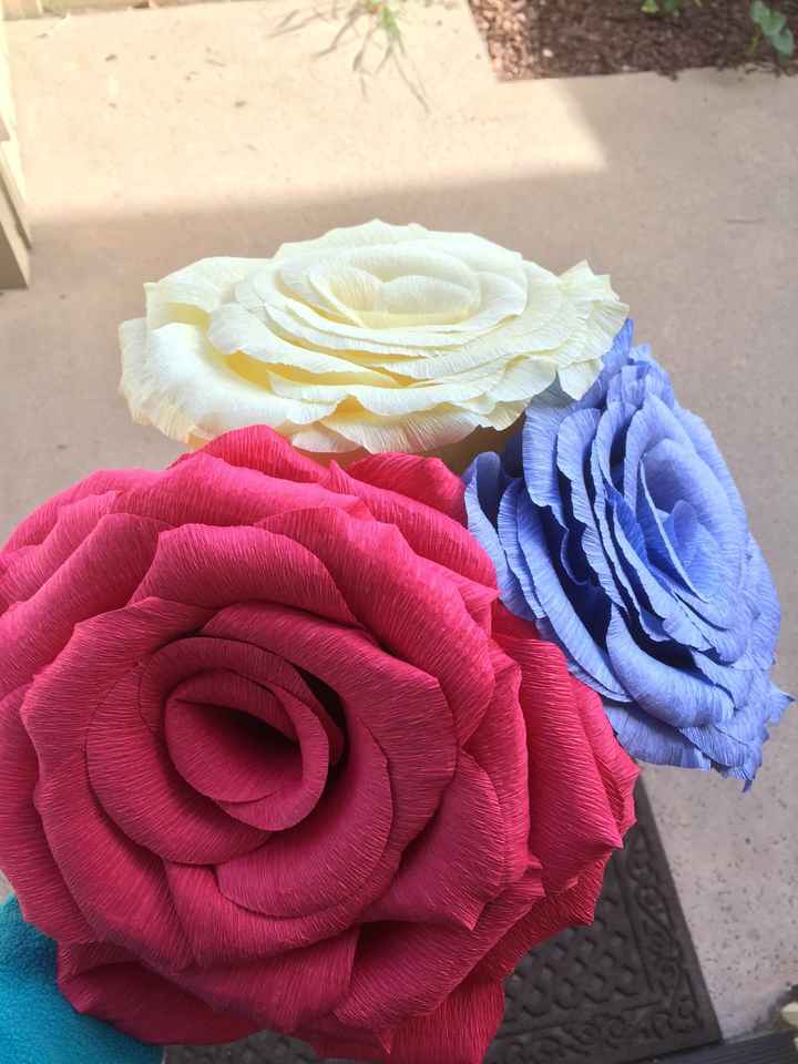 Can't decide what color flower for reception